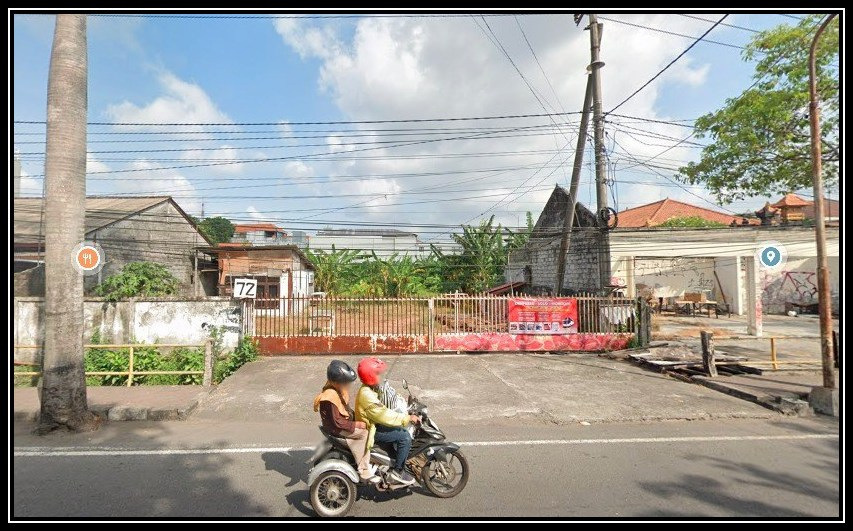 Tanah Di Sewakan Di Jalan Raya kuta Denpasar Bali